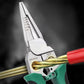 7-in-1 Stainless Steel Wire Crimper Stripper Pliers for Electrical Work and DIY Repairs