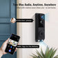 1080p FHD Security Video Dual Camera Doorbell Camera Smart AI Detection Doorbell