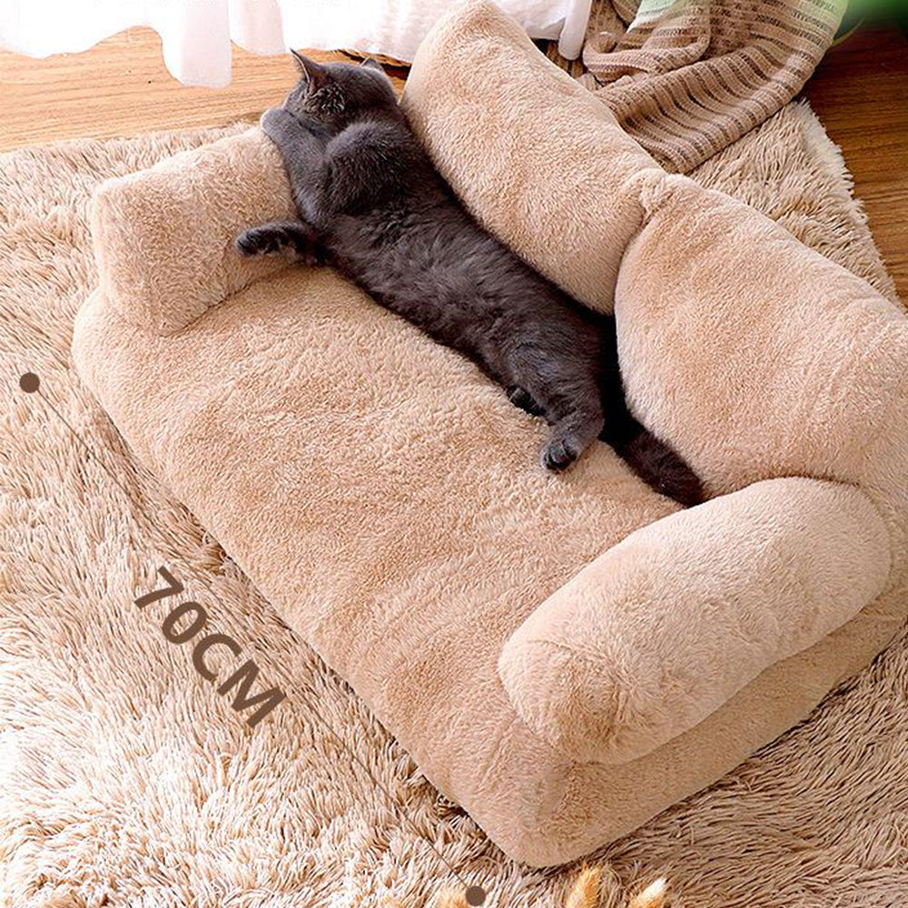 Pet Plush Couch Bed
