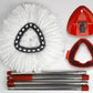 Replacement Spin Mop Head Set Compatible with O-Cedar EasyWring Spin Mop