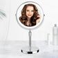 10X Magnifying Makeup Mirror with LED Light Foldable Cosmetic 360 Degree Rotation Mirror