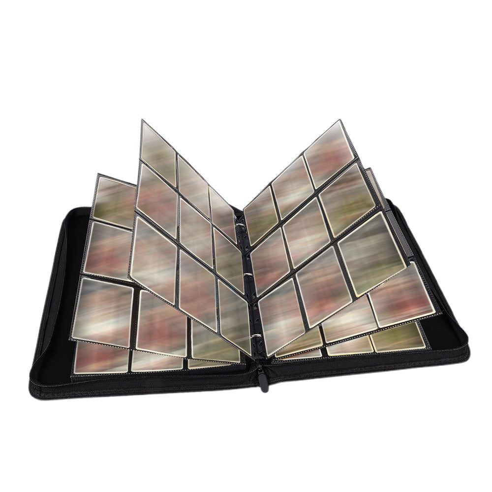 1080 Pockets Card Binder with Zipper Handle Card Holder for Sports Game Cards