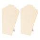 2Pcs Foldable Flannel Necklace Jewelry Bust Display Stands