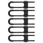 5Pcs Cabinet Locks U-Shaped Drawers Locks for Knob Handle on Door Cupboard
