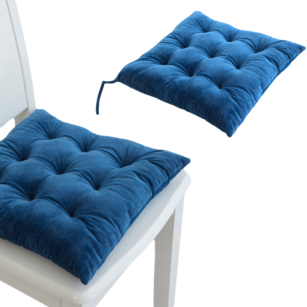 Tie On Seat Cushion for Dining Patio Home Kitchen and Office Chairs