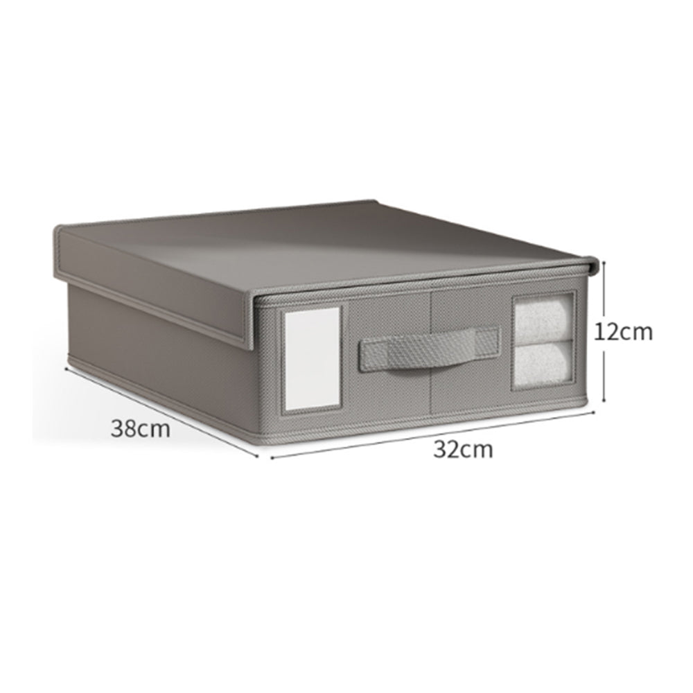 Foldable Bed Sheet Storage Bins with Handle