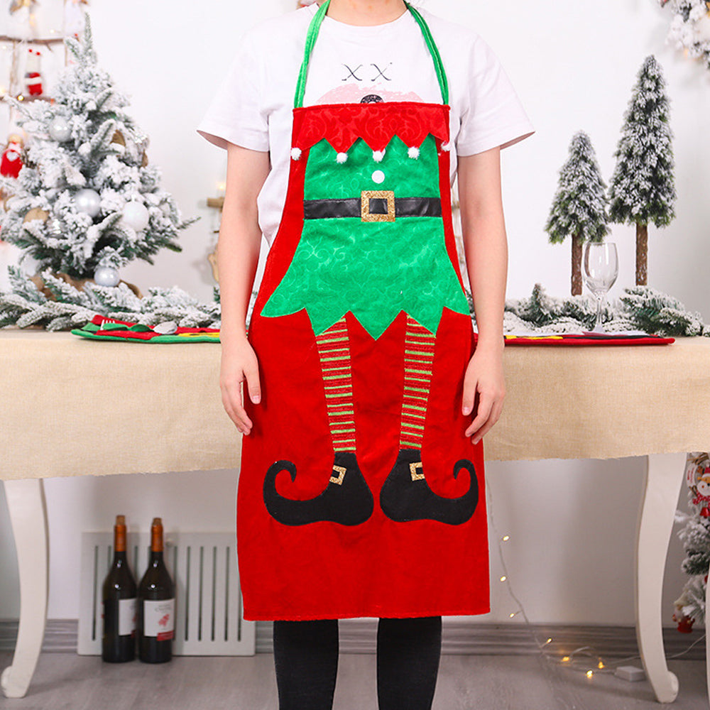 Christmas Apron Kitchen Cooking Apron