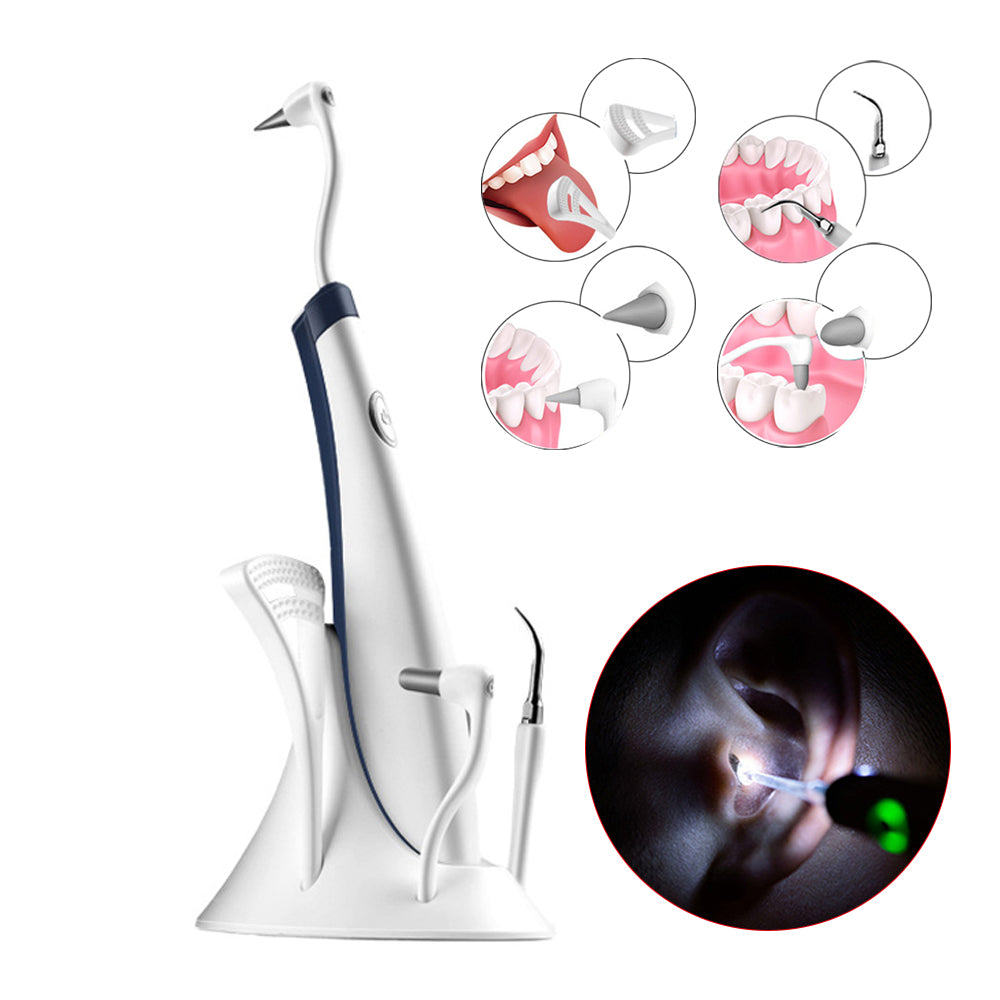 5 in1 Electric Ultrasonic Dental Calculus Remover Teeth Cleaner