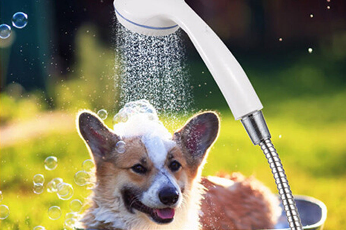 Portable Camping Shower Pump USB Rechargeable Outdoor RV Travel Shower