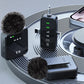 Wireless Lavalier Microphone Set with Noise Reduction