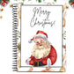 38-Sheets Christmas Gift Card Book Coil Bound Holiday Card Holder