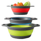 3Pcs Collapsible Colander Food Strainers Set
