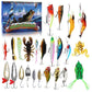 Christmas Fishing Tackle Advent Calendar 24Days Surprise Countdown Calendar