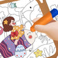 Reusable Water Coloring Book Water Doodle Book Toys Water Painting Book
