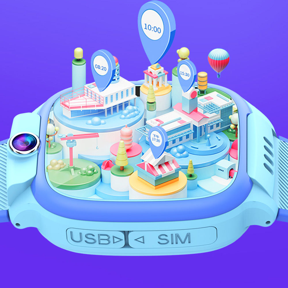 4G Smart Phone Watch Dual Positioning Alarm Water-Resistant Smart watch
