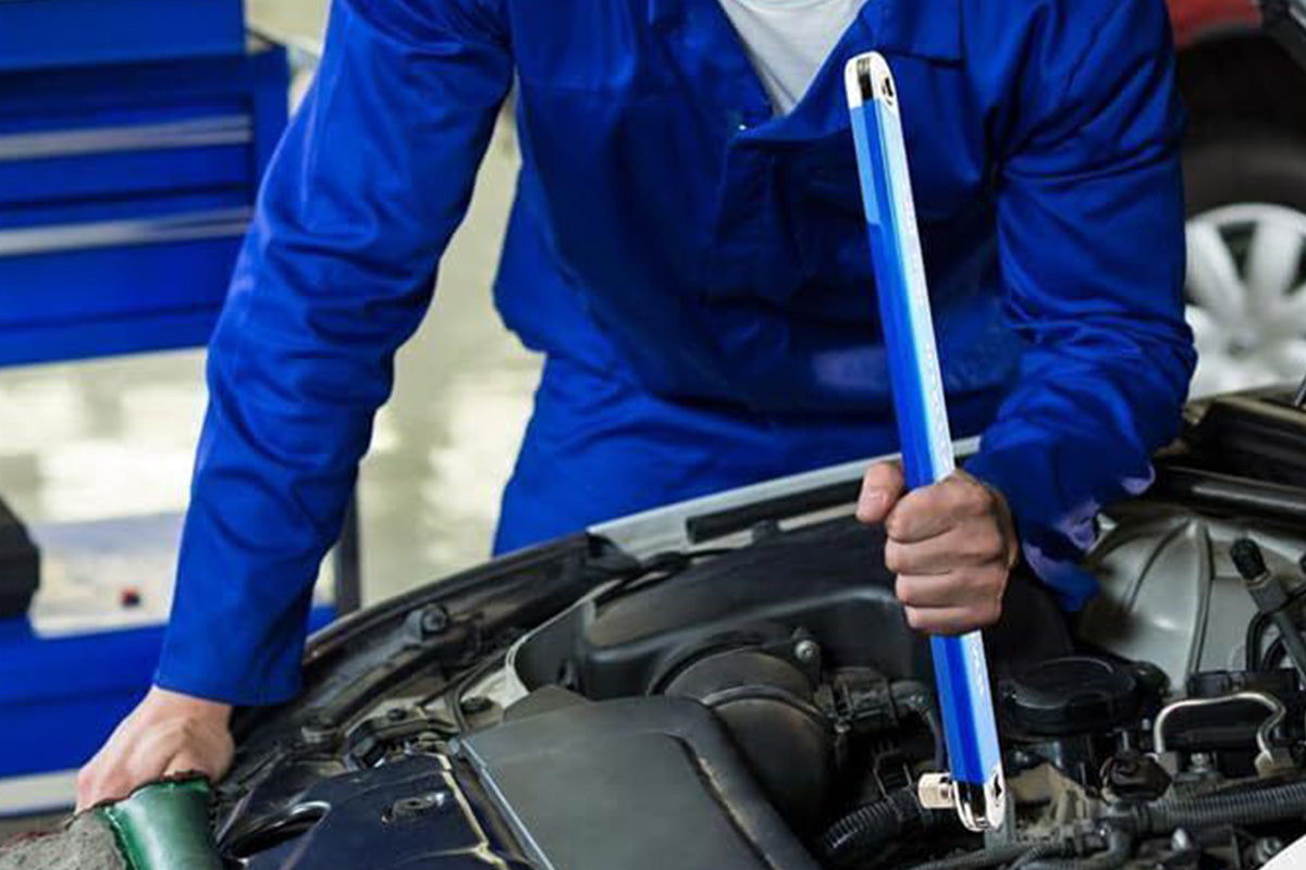 Offset Extension Wrench Impact Spanner Wrench with Square Drive Adapters for Car