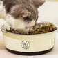 2L Stainless Steel Pet Feeding Bowl 25cm Non-Slip Dog Cat Food Water Bowl