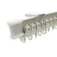 5m Heavy Duty Curtain Rail Track Set Flexible Rail Window Curtain Track