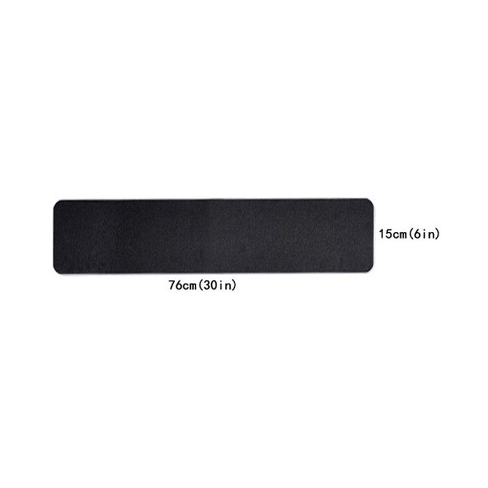 76 x 15cm Outdoor Stair Treads 12 Pack Weather Resistant Exterior Grip Tape Anti Skid Strips