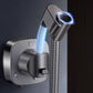Detachable Suction Cup Shower Head Holder 360 Degree Rotation Adjustment for Bathroom Bathtub Rental Hotel