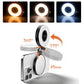 Phone Selfie Light Rechargeable Folding Phone Fill Light With Mirror