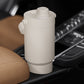 Dual Lid Tumbler with Straw 735ml Large Capacity Vacuum Insulated Water Bottle