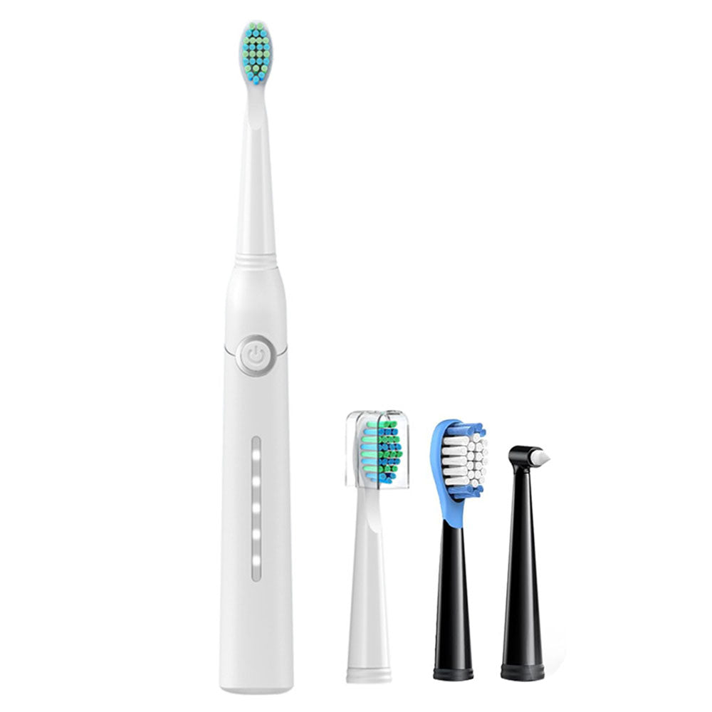 Electric Sonic Toothbrush Travel Rechargeable Ultrasonic Electric Toothbrush with 10 Brush Heads