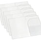 5 Pack Clear Passport Cover Protector Case with Card Slots