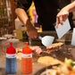 17Pcs Stainless Steel Flat Top Griddle BBQ Cooking Tool Set