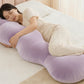 Ergonomic Wave Long Body Pillow for Side Sleepers Leg Support Sleeping Pillow