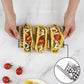 4Pcs Stainless Steel Taco Holder Hold 2 or 3 Tortillas