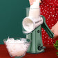 Kitchen Vegetable Fruit Slicer Cutter Shredder Food Manual Rotary Grater Chopper