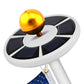 Solar Powered Flag Pole Light 26 LEDs Auto Active Super Bright Outdoor Camping Tent Light