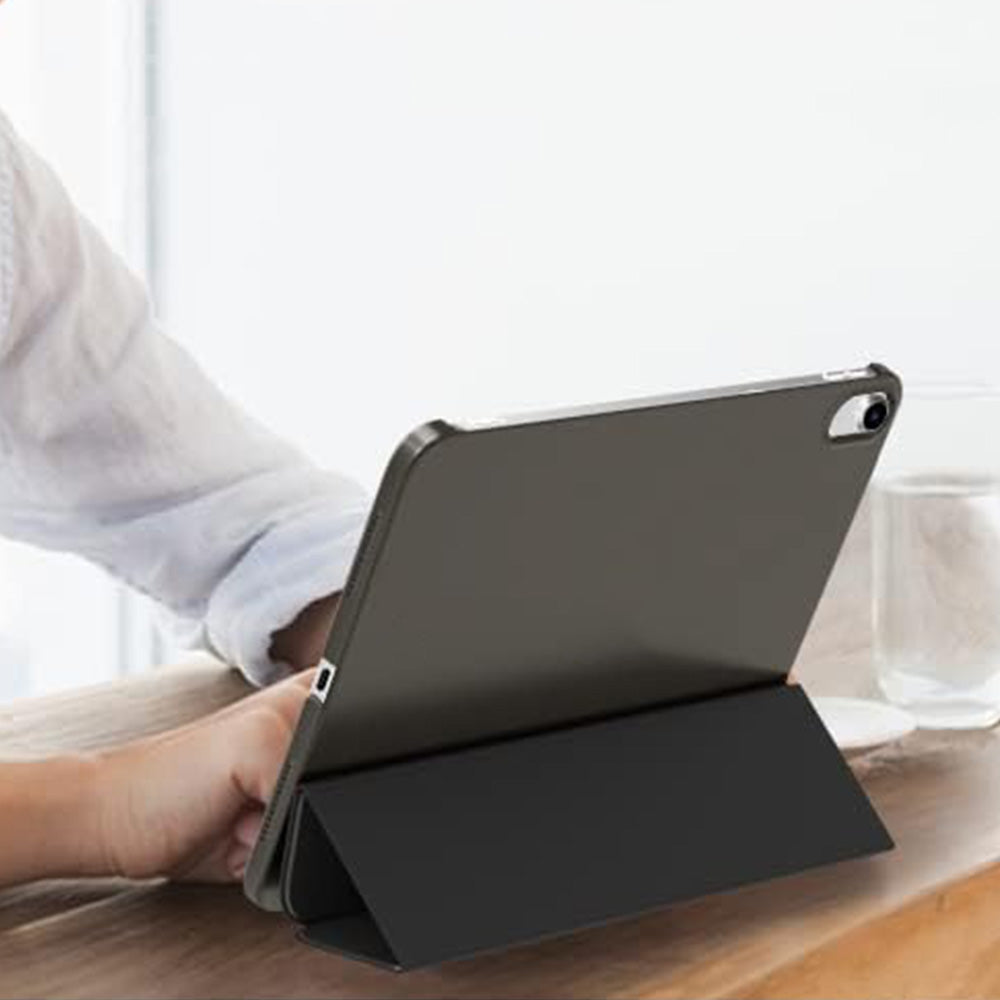 Compatible Case for iPad 10th 11th Gen A16 Tri-Fold Smart Cover Auto Wake Sleep