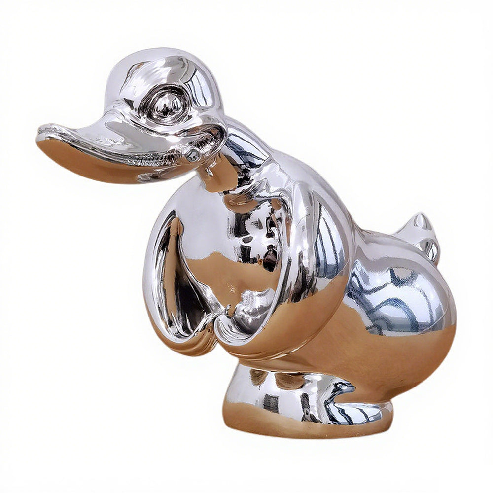 Angry Rubber Duck Car Hood Ornament Resin Decoration for Motorcycle and Car