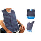 3 PCS Easy Clean Adult Dining Bibs with Neck Snap and Food Catching Pocket