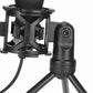 USB Condenser RGB Gaming Microphone with Tripod Stand