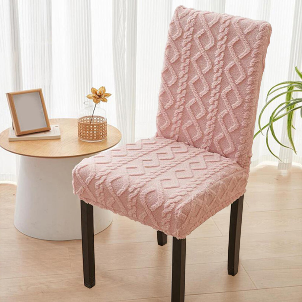 4Pcs Jacquard Chair Cover