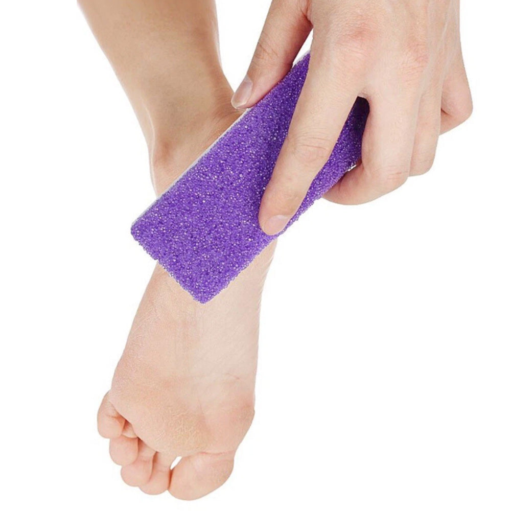 2X3Pcs Double-Sided Pumice Stone for Feet Foot Smoothing Tool