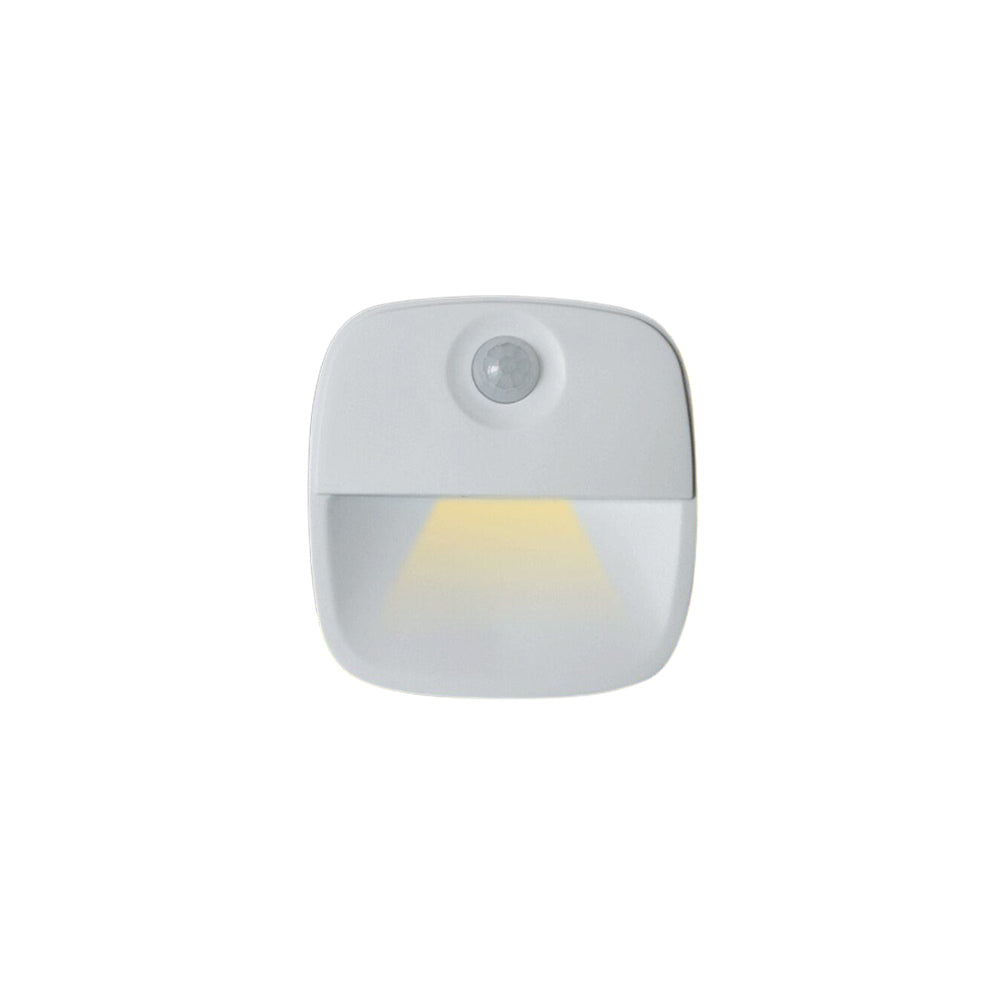 2-Pack Wireless Motion Sensor Night Light Wall Cabinet Closet Stair Lamp