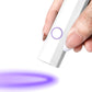 Handheld UV Nail Lamp Portable Gel Nail Dryer for Home Salon Use