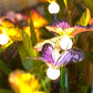 Solar Butterfly Garden Lights with 12 Stems for Outdoor Decor – IP65 Waterproof, Vibrant Illumination