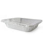 10Pcs Disposable Aluminum Foil Pans With Lids Steam Table Bakeware