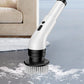 Electric Spin Scrubber with 9 Replaceable Brush Heads Cordless Bathroom Scrubber for Tile Kitchen