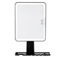 Bathroom Anti Fog Mirror with Lights Built In Shelf No Drilling Installation for Shower Room