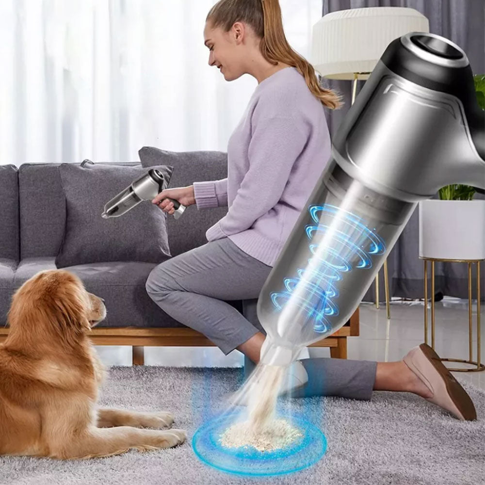 4500Pa Cordless Home and Car Vacuum Cleaner Handheld Dust Blower Mini Air Duster