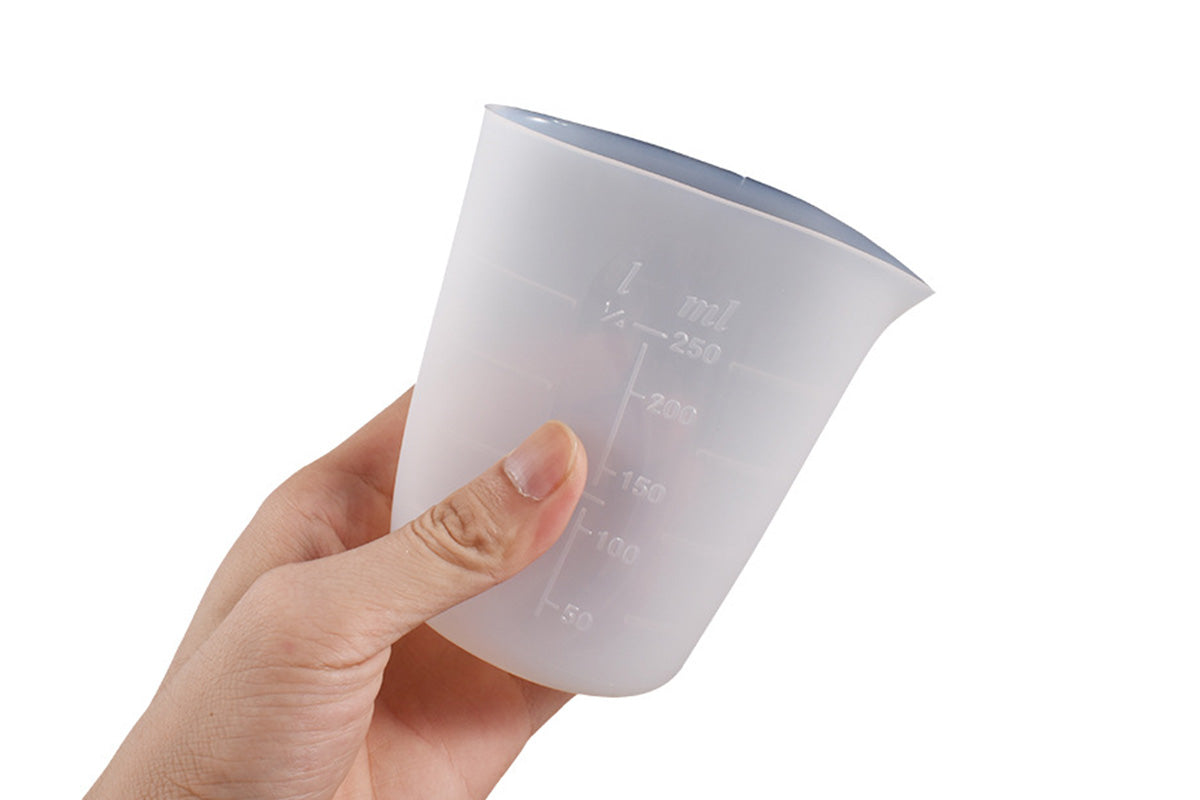 4-Pack Silicone Measuring Cups for DIY Baking