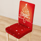 Christmas Chair Cover Slipcover for Dining Chairs for Christmas Parties and Holiday Decor