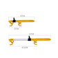 Double Hook Anti-Theft Car Steering Wheel Lock
