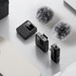 3-in-1 Mini Microphone for iPhone Android Camera Wireless Lavalier Microphone